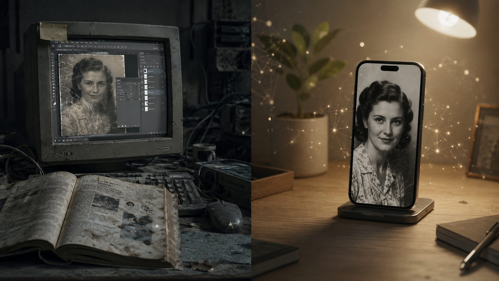 Обучение ретуши фото для памятника — схемы нейроретуши вместо курсов Photoshop